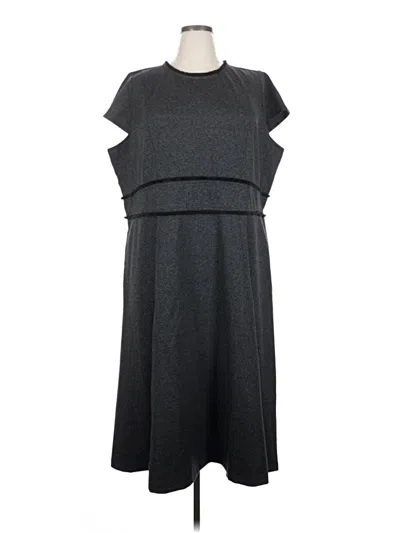 Lane Bryant Casual Dress In Black
