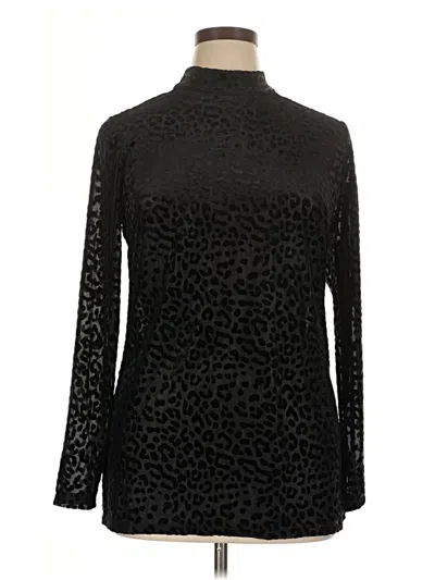 Pre-owned Lane Bryant Casual Dress In Black