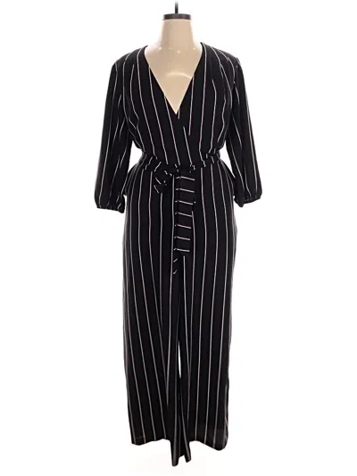 Pre-owned Lane Bryant Casual Dress In Black