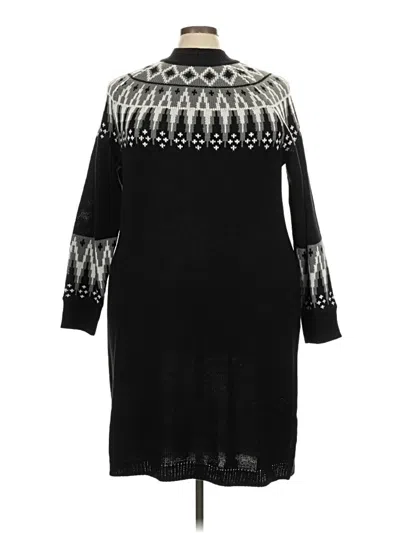 Lane Bryant Casual Dress In Black