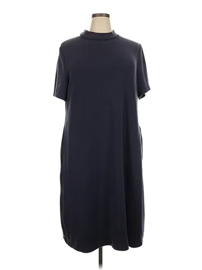 Pre-owned Lane Bryant Casual Dress In Black