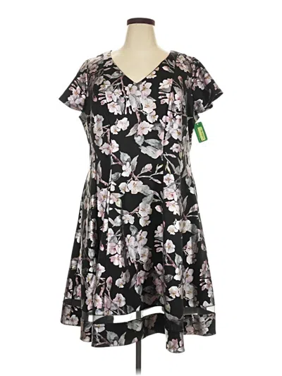 Pre-owned Lane Bryant Casual Dress In Black