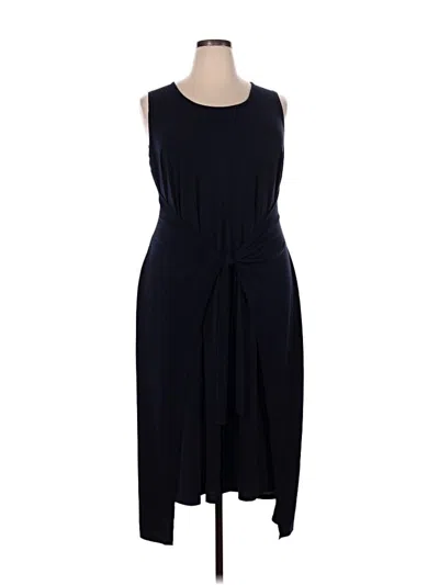 Pre-owned Lane Bryant Casual Dress In Black