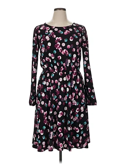 Pre-owned Lane Bryant Casual Dress In Black