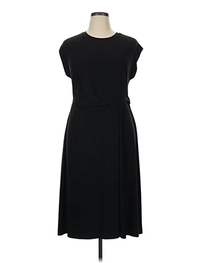 Pre-owned Lane Bryant Casual Dress In Black