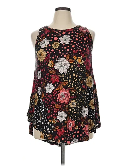 Pre-owned Lane Bryant Casual Dress In Black
