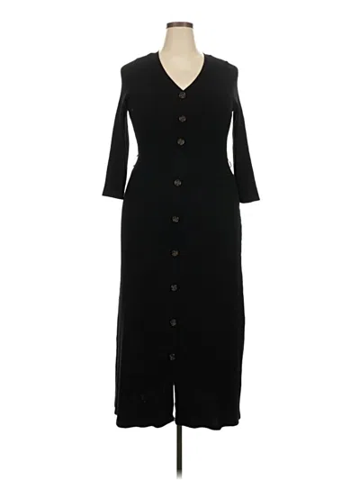 Pre-owned Lane Bryant Casual Dress In Black
