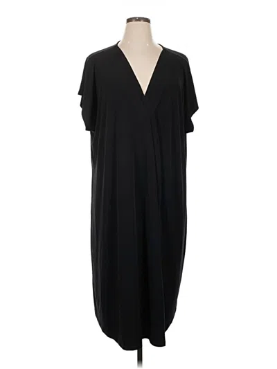 Lane Bryant Casual Dress In Black