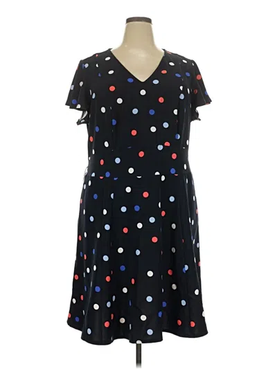 Pre-owned Lane Bryant Casual Dress In Black