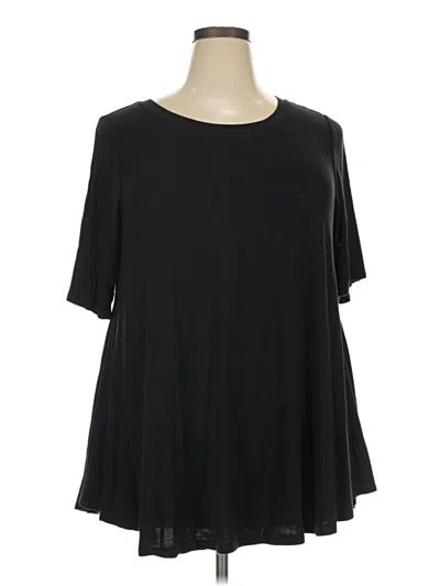 Pre-owned Lane Bryant Casual Dress In Black