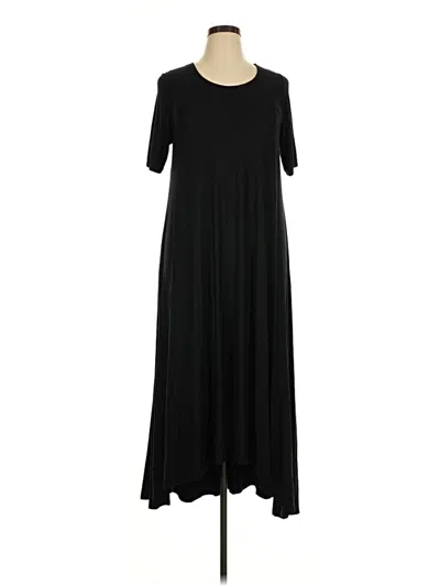 Pre-owned Lane Bryant Casual Dress In Black