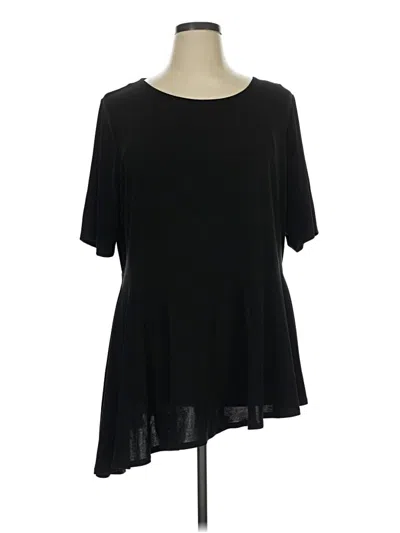 Pre-owned Lane Bryant Casual Dress In Black