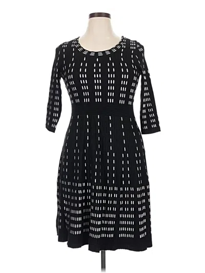 Pre-owned Lane Bryant Casual Dress In Black