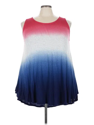 Pre-owned Lane Bryant Casual Dress In Blue