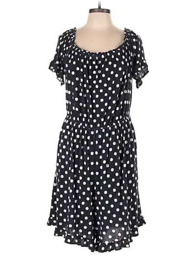 Pre-owned Lane Bryant Casual Dress In Blue