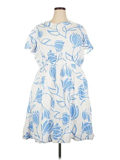 Lane Bryant Casual Dress In Blue
