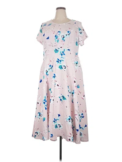 Pre-owned Lane Bryant Casual Dress In Blue