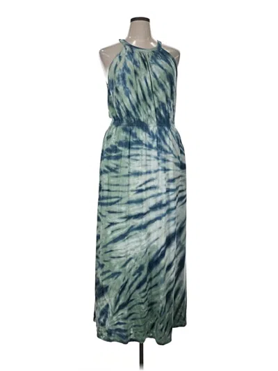 Pre-owned Lane Bryant Casual Dress In Blue