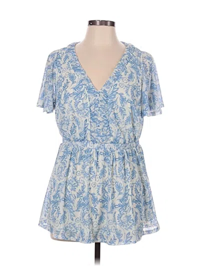 Lane Bryant Casual Dress In Blue
