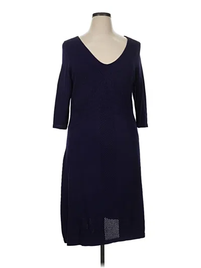 Lane Bryant Casual Dress In Blue