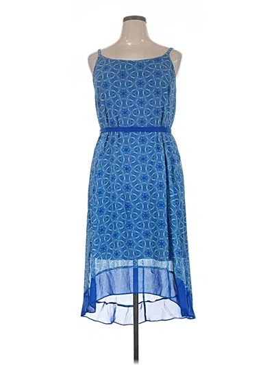 Pre-owned Lane Bryant Casual Dress In Blue
