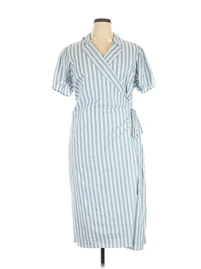 Lane Bryant Casual Dress In Blue