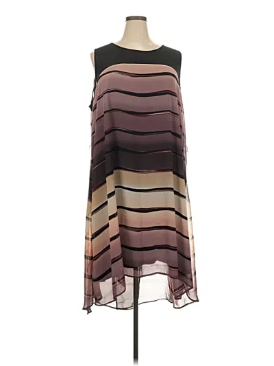 Pre-owned Lane Bryant Casual Dress In Brown