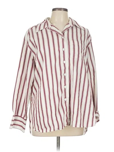 Pre-owned Lane Bryant Casual Dress In Burgundy