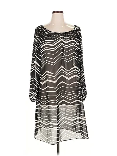 Pre-owned Lane Bryant Casual Dress In Gray