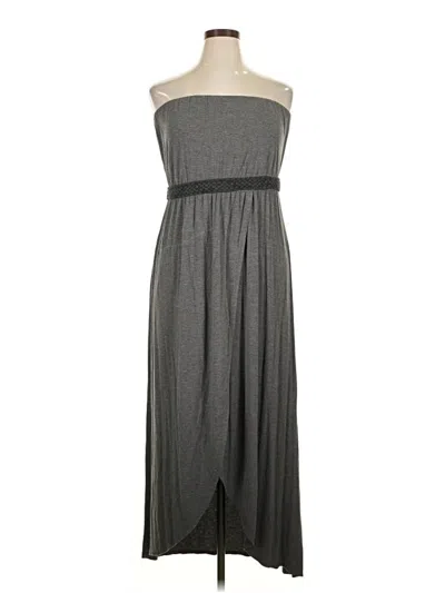 Pre-owned Lane Bryant Casual Dress In Gray