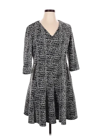 Pre-owned Lane Bryant Casual Dress In Gray