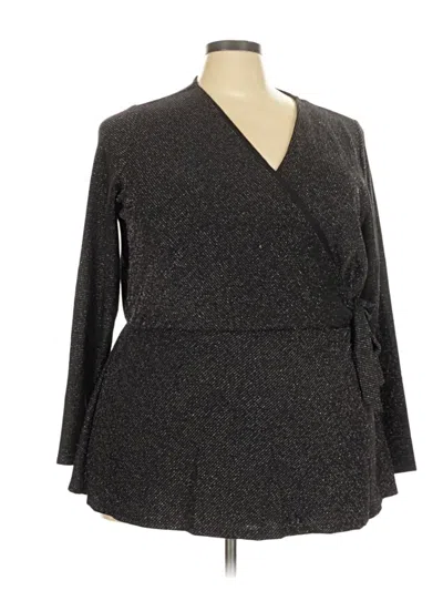 Pre-owned Lane Bryant Casual Dress In Gray