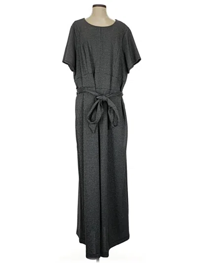 Pre-owned Lane Bryant Casual Dress In Gray