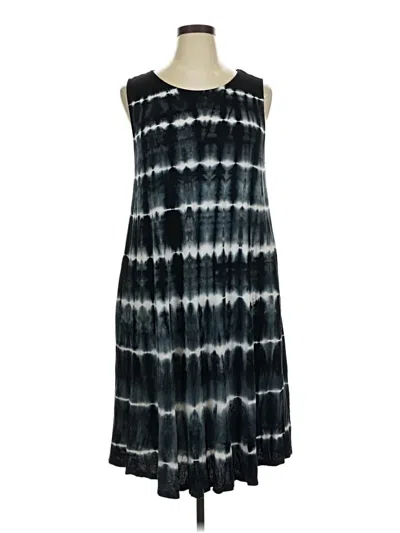 Pre-owned Lane Bryant Casual Dress In Gray