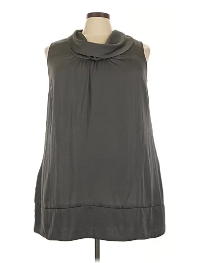 Pre-owned Lane Bryant Casual Dress In Gray