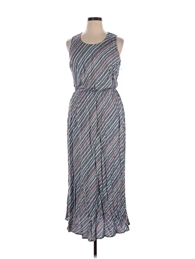 Pre-owned Lane Bryant Casual Dress In Gray