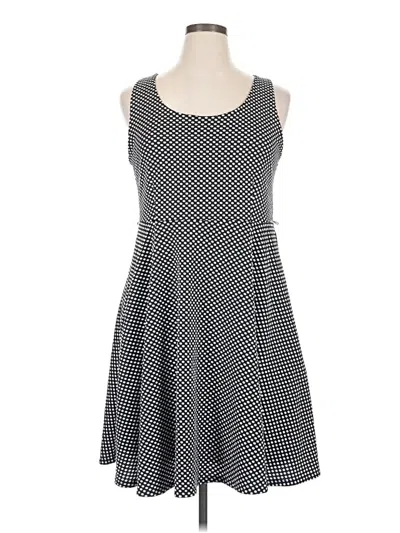 Pre-owned Lane Bryant Casual Dress In Gray