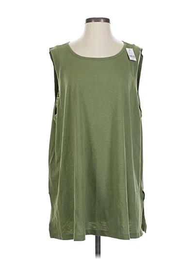 Lane Bryant Casual Dress In Green