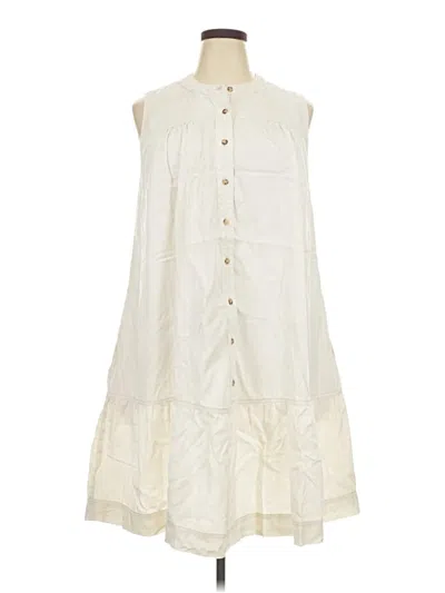 Lane Bryant Casual Dress In Ivory