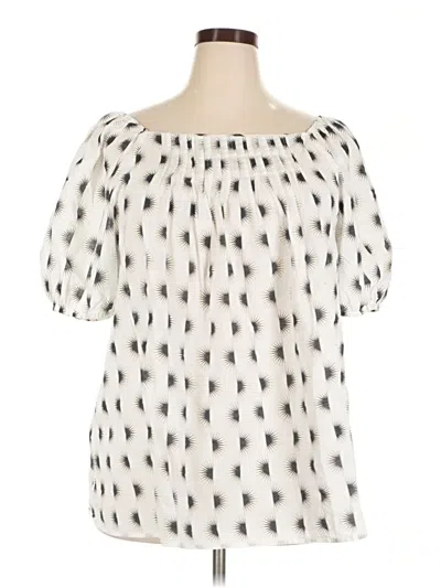 Pre-owned Lane Bryant Casual Dress In Ivory