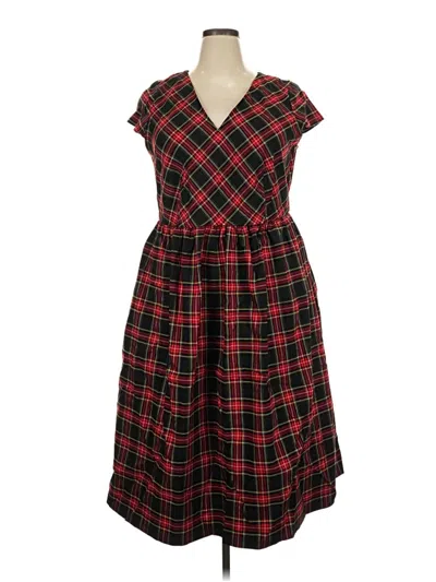 Lane Bryant Casual Dress In Multi