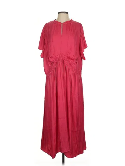 Pre-owned Lane Bryant Casual Dress In Pink