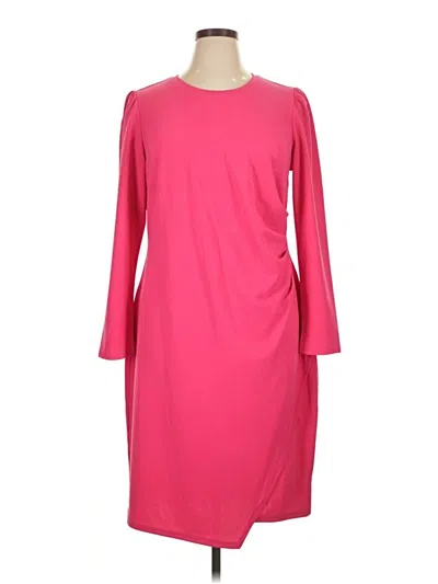 Lane Bryant Casual Dress In Pink