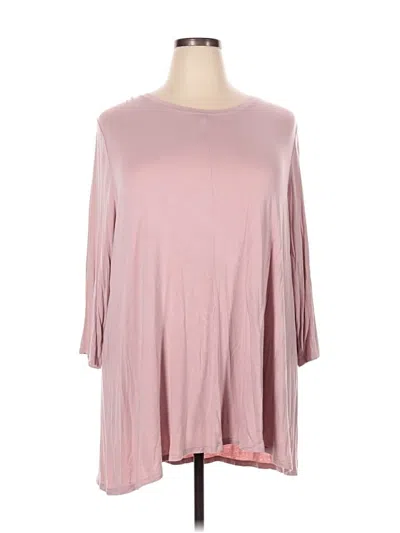 Pre-owned Lane Bryant Casual Dress In Pink