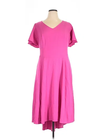 Lane Bryant Casual Dress In Pink