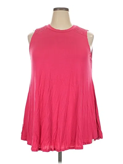 Pre-owned Lane Bryant Casual Dress In Pink