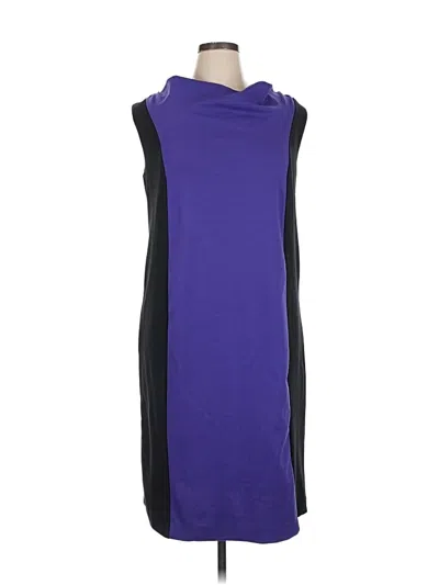 Pre-owned Lane Bryant Casual Dress In Purple