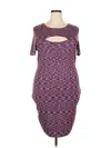 Lane Bryant Casual Dress In Purple