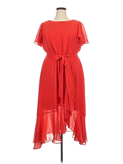 Lane Bryant Casual Dress In Red