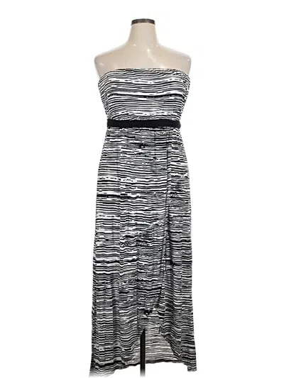 Pre-owned Lane Bryant Casual Dress In Silver